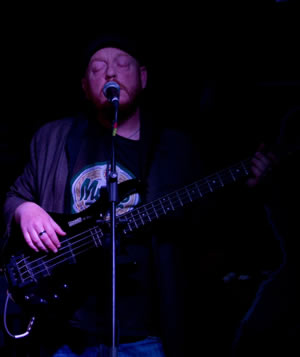 Member - Gordy Partridge on bass and backing vocals